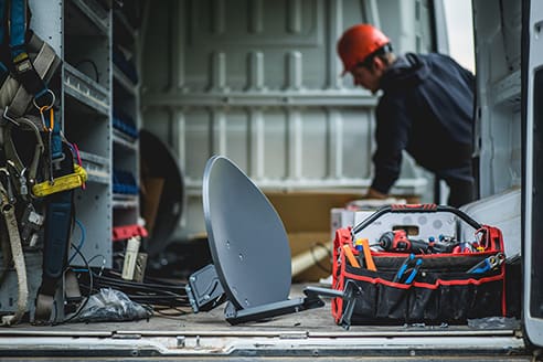 satellite repair